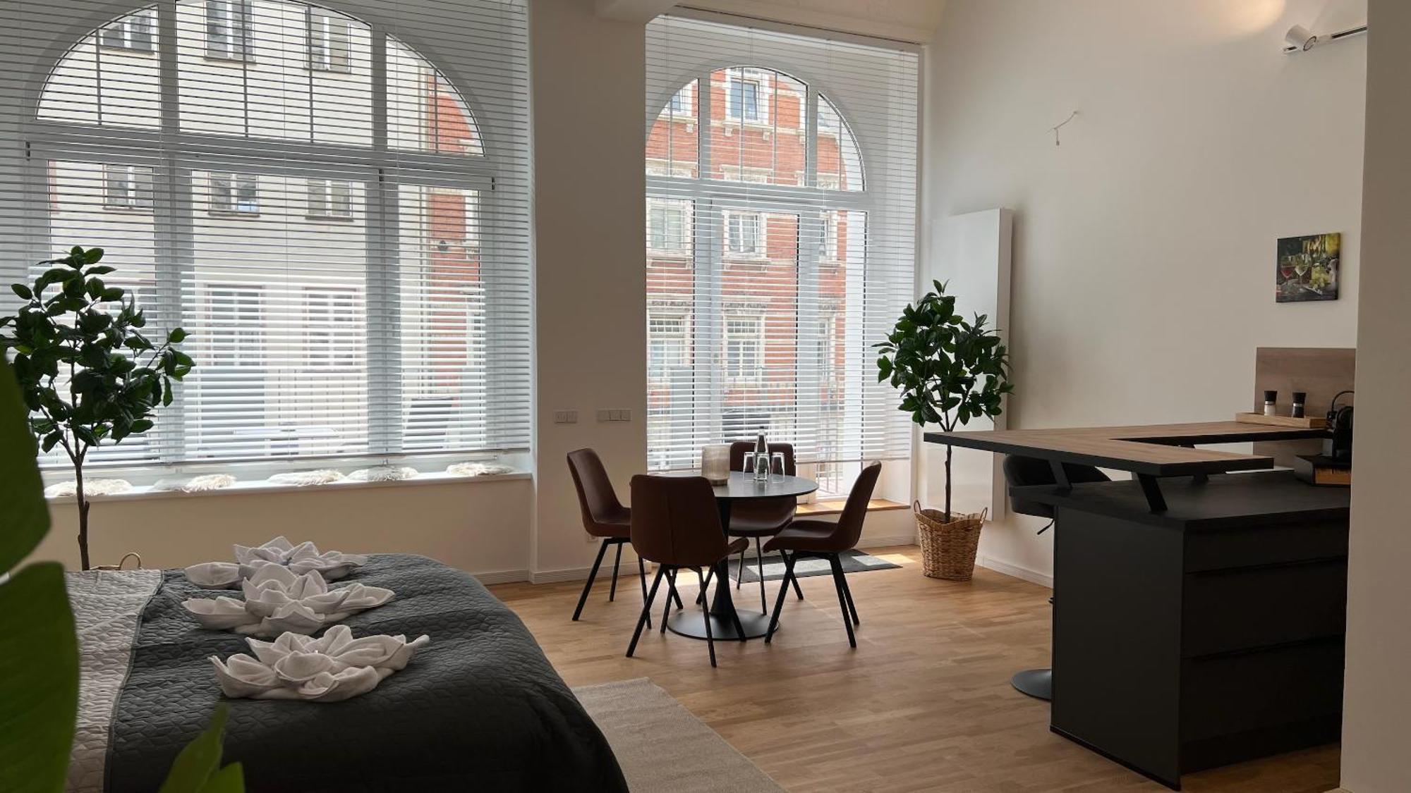 Neu! City-Loft-Apartment Im Goethe Palais I 5P I Lift I Parkplatz I Zentrum I Helios Aue  Ngoại thất bức ảnh